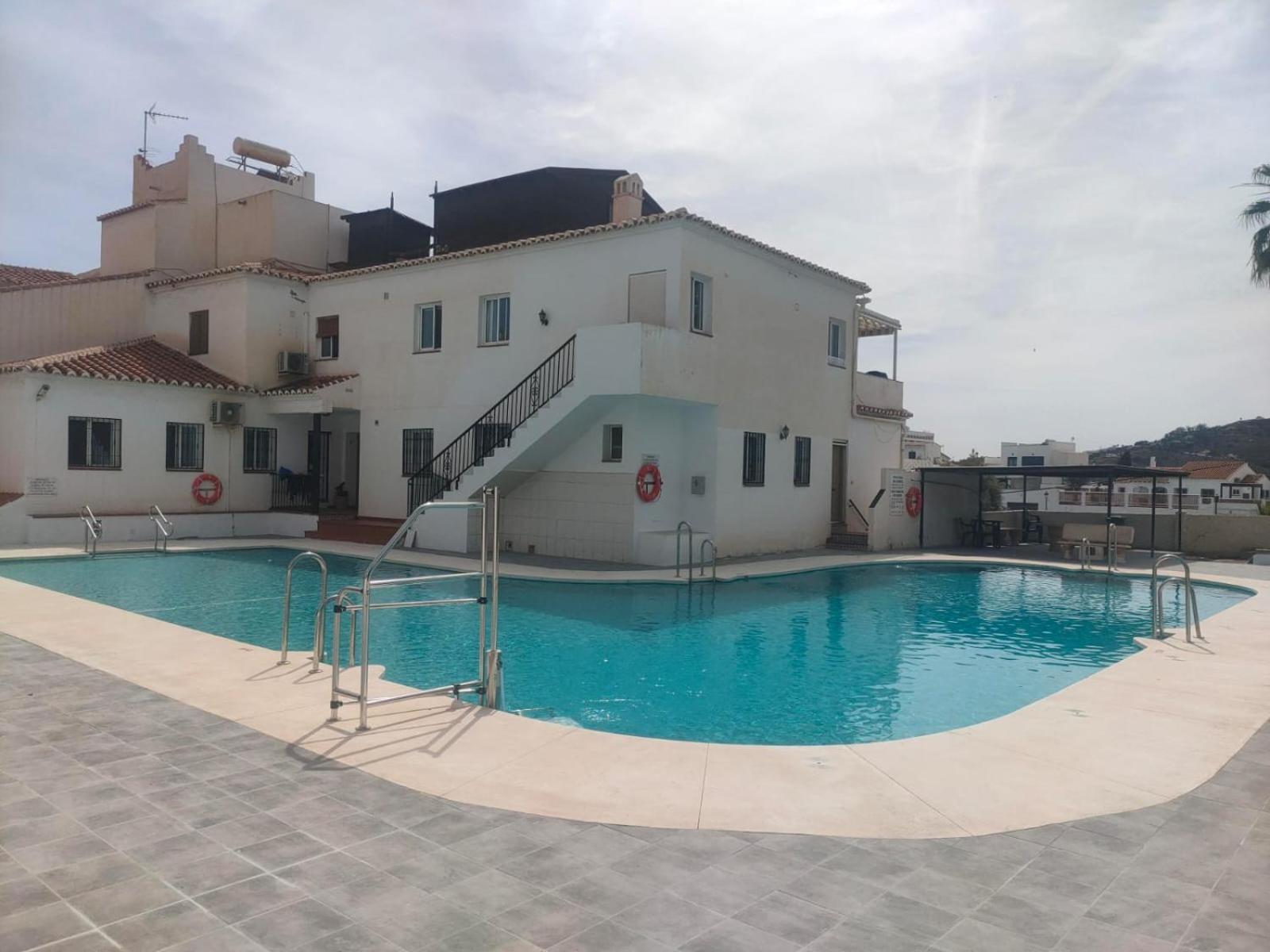 Apartamento Pueblo Rocio 80 Nerja Bagian luar foto